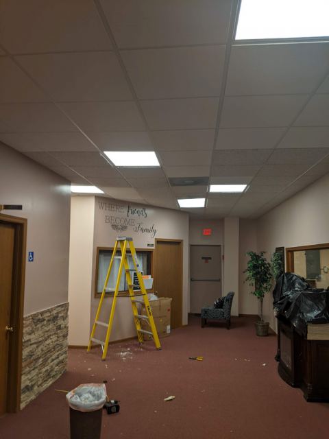 Remodel of Church Fellowship Hall and Foyer, photo 14