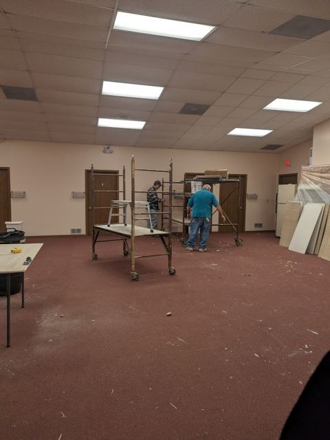 Remodel of Church Fellowship Hall and Foyer, photo 21