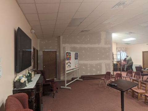 Remodel of Church Fellowship Hall and Foyer, photo 30