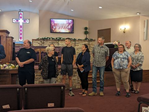 Welcoming New Members on Church Membership Sunday, photo 3