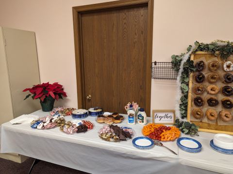 Fellowship Time During Sunday Evening Service, photo 3